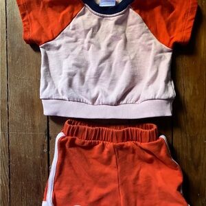 Hanna Andersson French terry tracksuit set